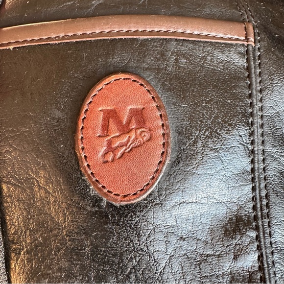 Mouflon Sacs Mouflon Leather Black Shoe Bag - Picture 6 of 12